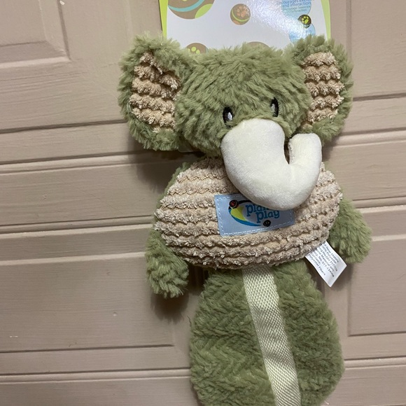 - Brand New Plush Toy Elephant With Squeaker And Clinker Tale 13” - Picture 3 of 7